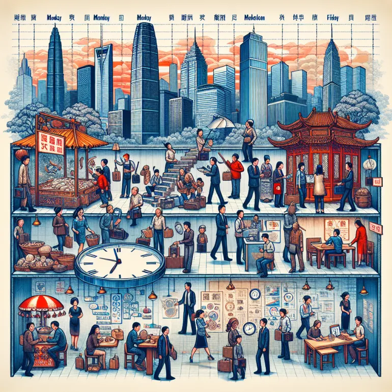 Рабочая неделя в Китае: Традиции и Современные Изменения